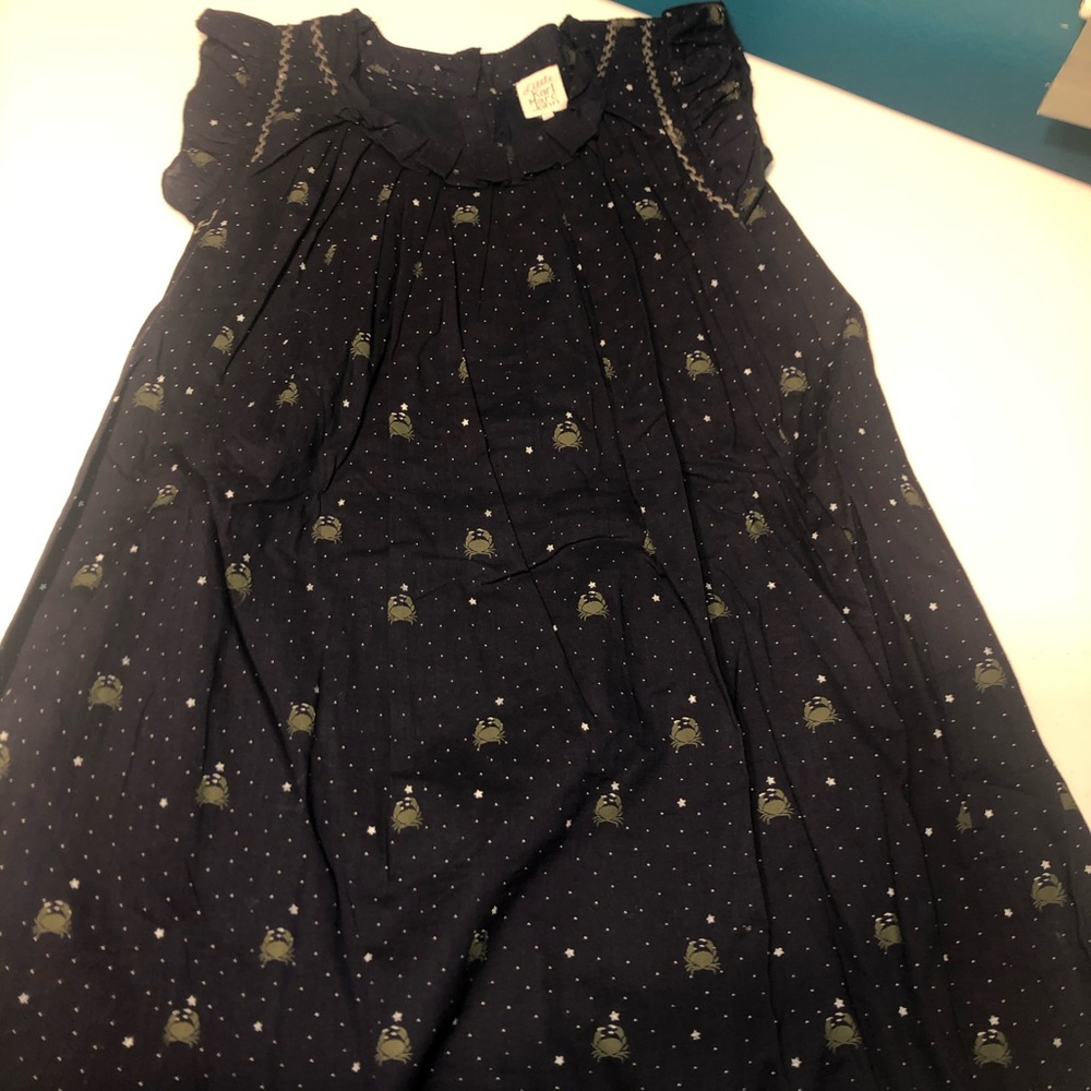 Little Karl Marc John Girls crab dress